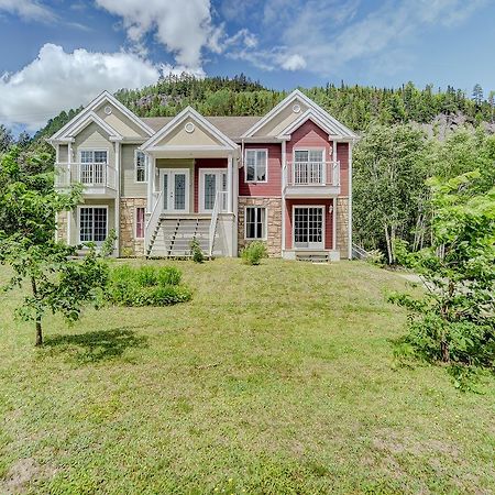 Ferienwohnung Entre Roc Et Montagne LʼAnse-Saint-Jean Exterior foto